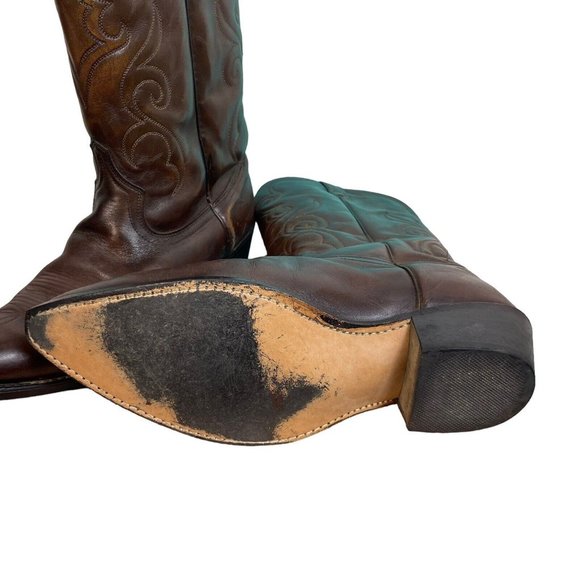 Acme 10-1/2 EW Men’s Cowboy western leather Boots pointed...